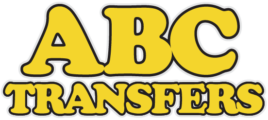 Updated logo (V2) of ABC Transfers, a premium transportation service in Mallorca.