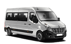 Big premium minivan service icon for larger group transportation in Mallorca by ABC Transfers.